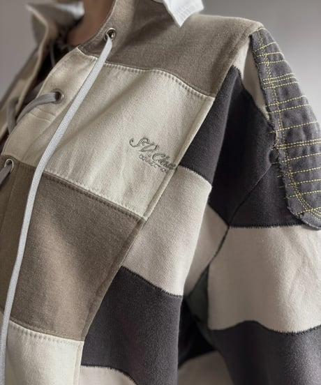 【RE;CIRCLE】 RE Lace-Up Rugger Shirt  /261026-009
