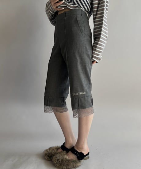 【Chinatsu Aoyama】 Suit Capri Pants  /  2601022-034