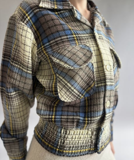 【USED】 Chees King Shirt Jacket / 261031-017