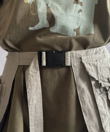 【RE;CIRCLE】  RE Fishing Vest Belt Bag / 260810-009