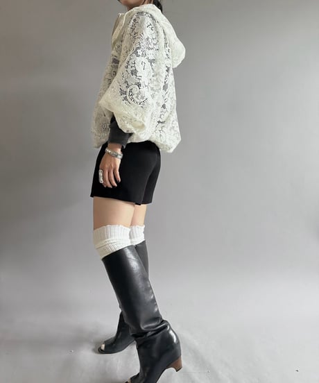 【RE;CIRCLE】RE Lace Hooded Jacket / 260914-006