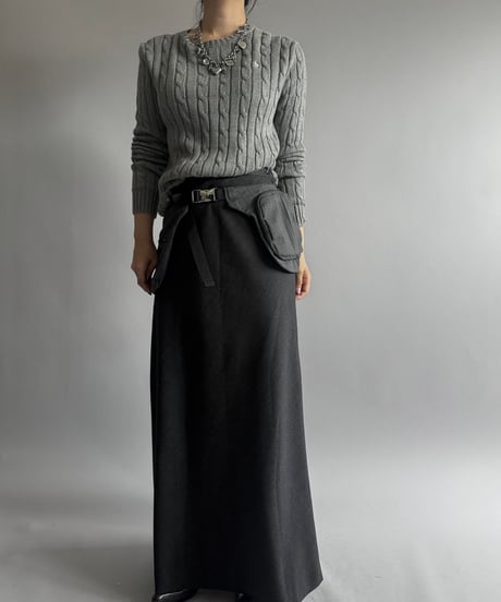 【RE;CIRCLE】 RE Suit Waist Belt Bag / 260917-004