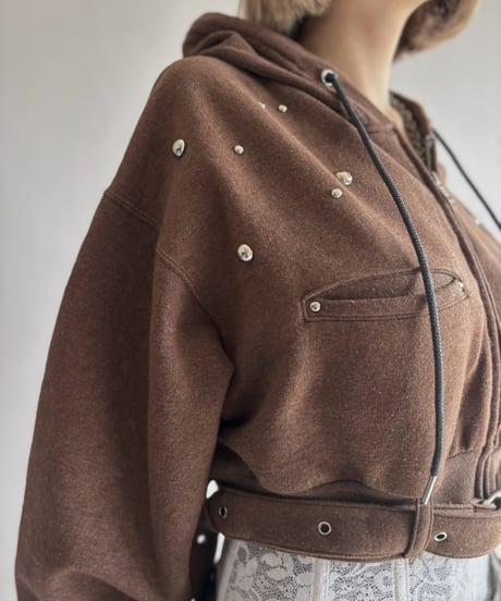 【Chinatsu Aoyama】 Studs Parka  /  2601022-027