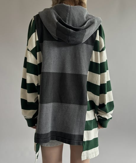 【RE;CIRCLE】 RE Lace-Up Rugger Shirt  /261026-010