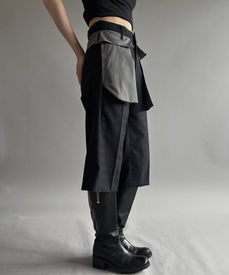【RE;CIRCLE】 Re Slacks Pocket Shorts /  260727-001