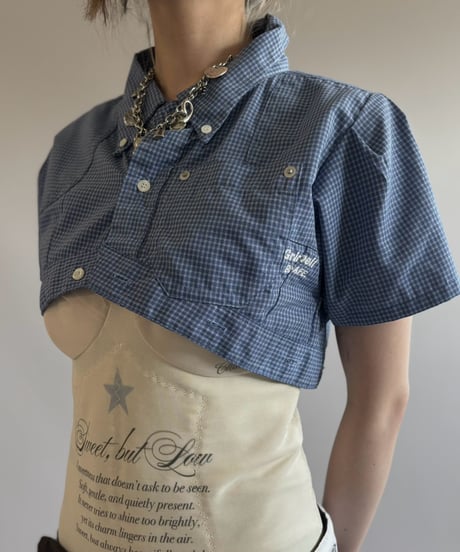 【Chinatsu Aoyama】 RE Makers Shirt Check / 260813-032
