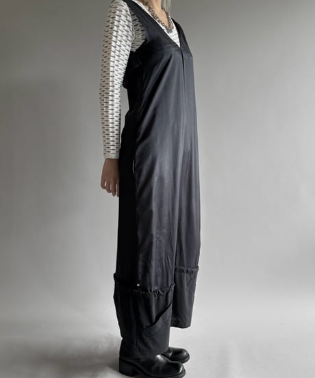 【USED】 Switching Silk N/S Jump Suit / 260926-026