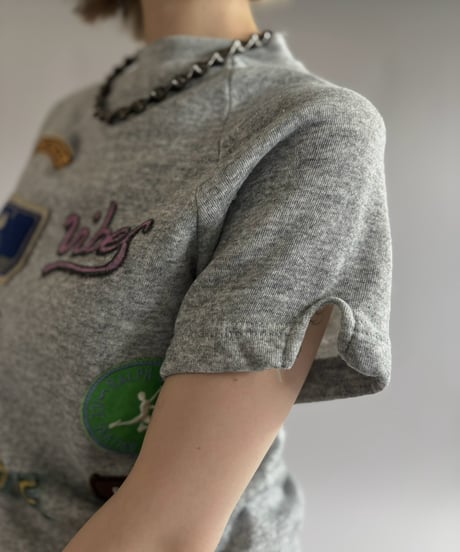 【RE;CIRCLE】 RE Mash up Products Handwritten Sweat Top  /261026-002