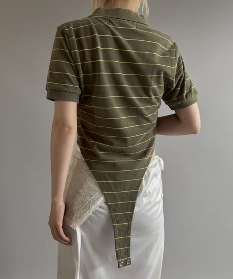 【RE;CIRCLE】RE Leotard Polo Shirt / 260713-011