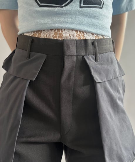 【RE;CIRCLE】 Re Slacks Pocket Shorts /  260727-004