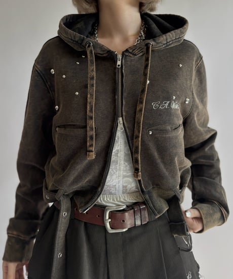 【Chinatsu Aoyama】 Studs Parka  /  2601022-017
