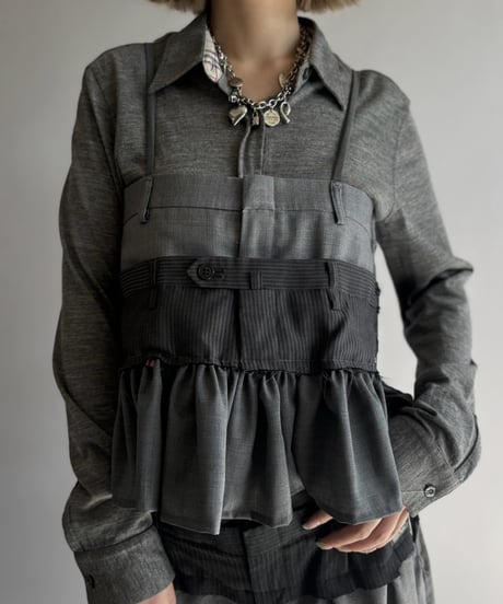 【Chinatsu Aoyama】 Suit Bustier /  2601022-043