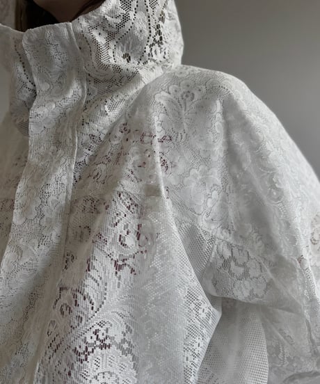 【RE;CIRCLE】RE Lace Hooded Jacket / 260824-003