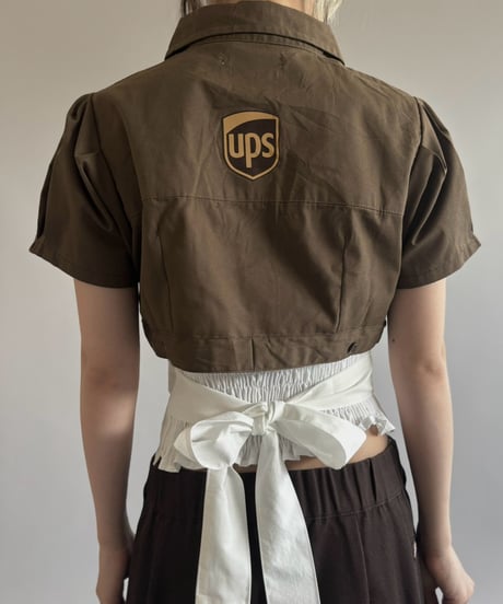 【Chinatsu Aoyama】 RE Makers Shirt Brown / 260813-025