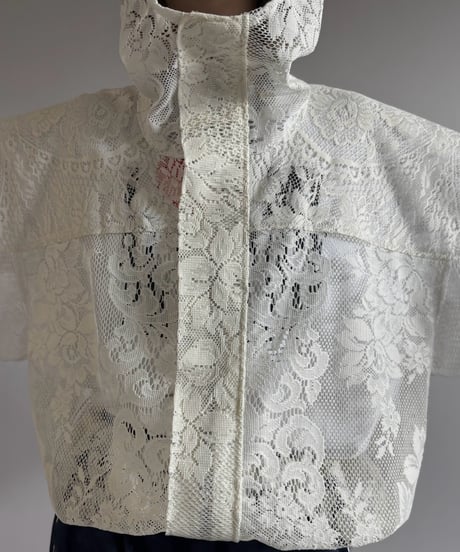 【RE;CIRCLE】RE Lace Hooded Jacket / 260824-008