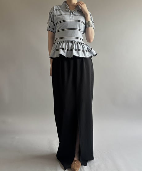 【RE;CIRCLE】 RE Polo PEPLUM / 260806-001