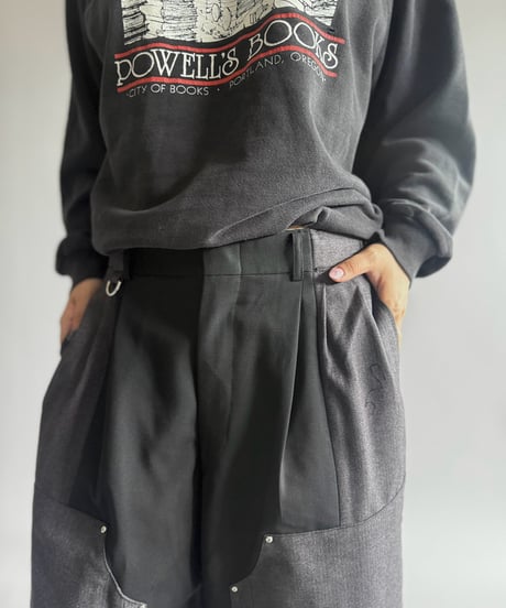 【Chinatsu Aoyama】 Re Suit Double Knee Shorts / 260921-002