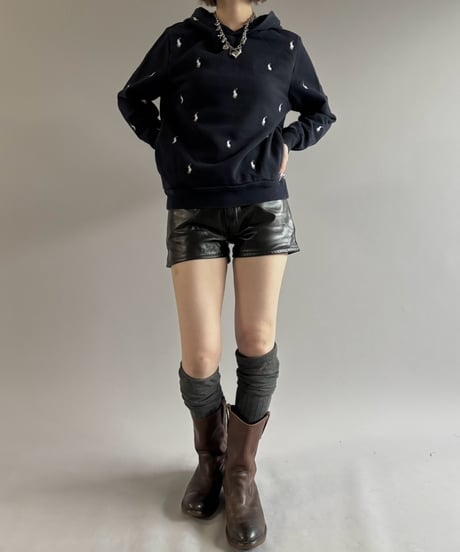 【USED】 Early 60's Leather Short Pants / 261003-028