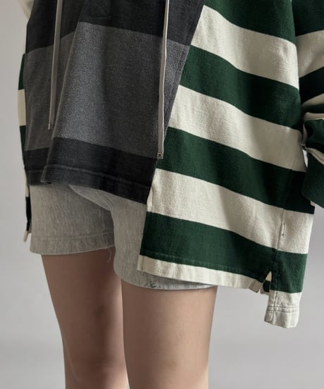 【RE;CIRCLE】 RE Lace-Up Rugger Shirt  /261026-010