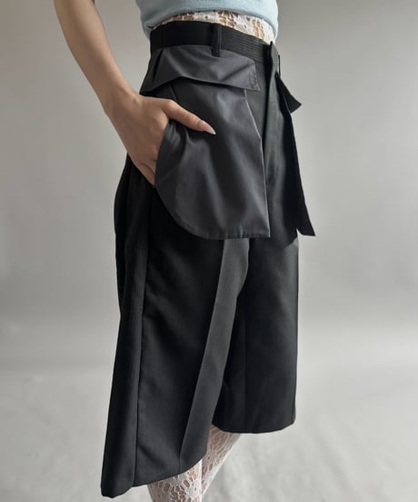 【RE;CIRCLE】 Re Slacks Pocket Shorts /  260727-003