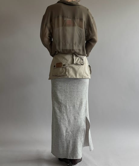 【RE;CIRCLE】  RE Fishing Vest Belt Bag / 260810-003