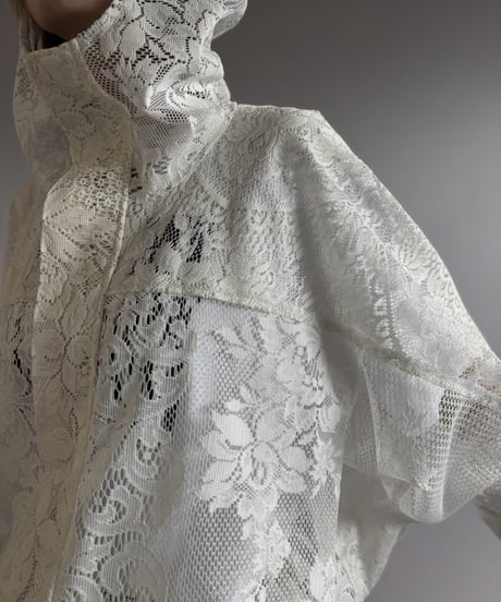 【RE;CIRCLE】RE Lace Hooded Jacket / 260824-008