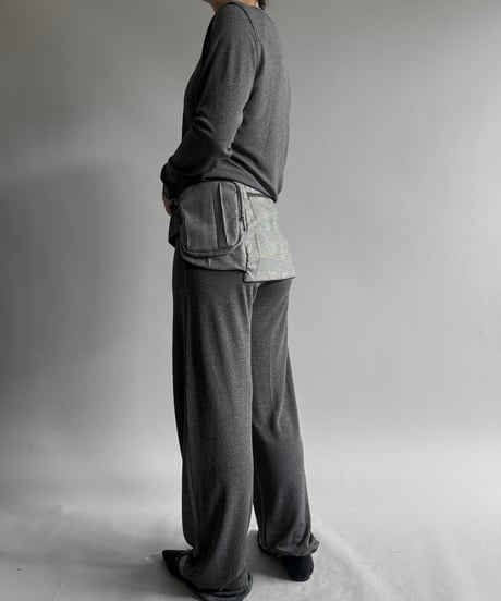 【RE;CIRCLE】 RE Suit Waist Belt Bag / 260917-009