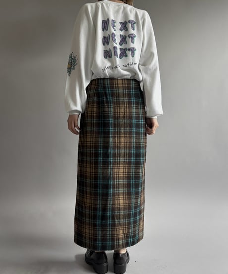 【RE;CIRCLE】 RE Mash up Products Handwritten Sweat Top  /261026-023