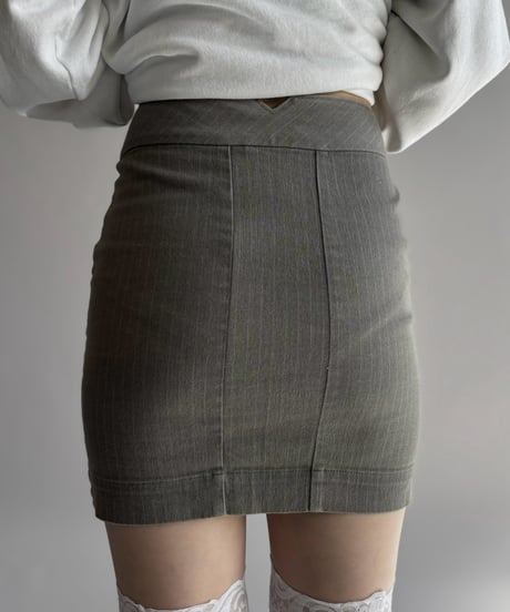 【USED】 Design Mini Skirt /261024-002