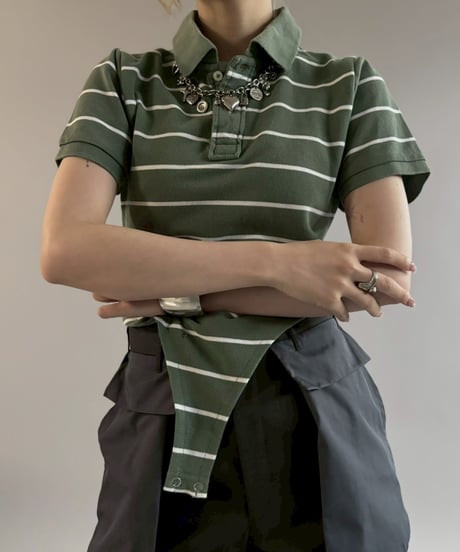 【RE;CIRCLE】RE Leotard Polo Shirt / 260713-015