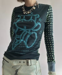 【USED】 Dead Stock All-Over Print L/S Tee / 261024-009