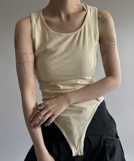 【USED】 80's Armani Jeans Body Suit / 260926-019