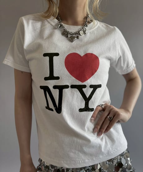 【USED】 Fruit of the Loom I ♡ NY T-Shirt/ 260711-013