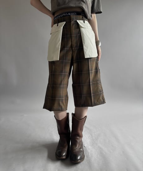 【RE;CIRCLE】 Re Slacks Pocket Shorts /  260727-007