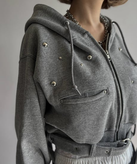 【Chinatsu Aoyama】 Studs Parka  /  2601022-022
