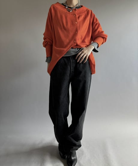 【RE;CIRCLE】 RE Deformed Acrylic Cardigan / 261005-006