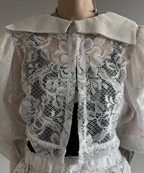 【RE;CIRCLE】RE Crochet  Blouse / 260709-005
