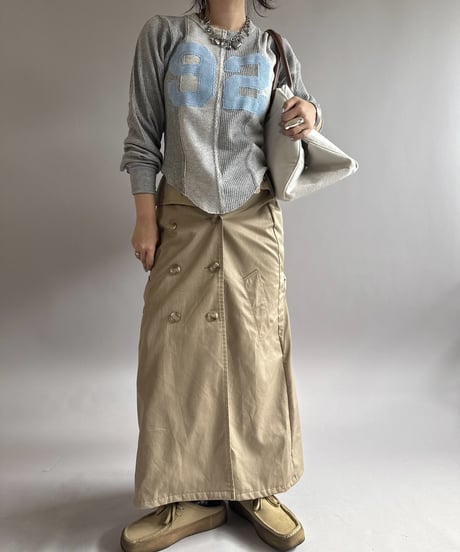 【RE;CIRCLE】 RE Thermal Game Shirt  /261019-019