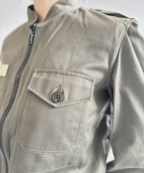 【USED】 Military Cropped Jacket  / 260926-010