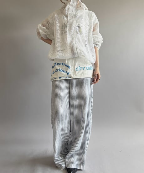 【RE;CIRCLE】RE Lace Hooded Jacket / 260824-012