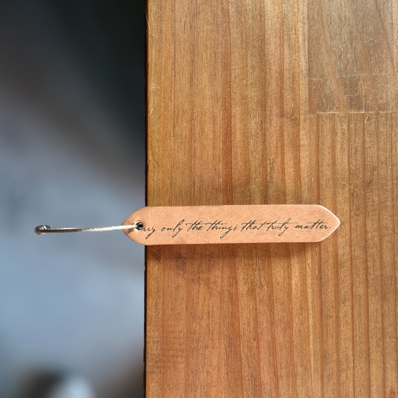 ル*ル様 テンダーロイン キーホルダー ベージュ スエード 廃盤 新品未