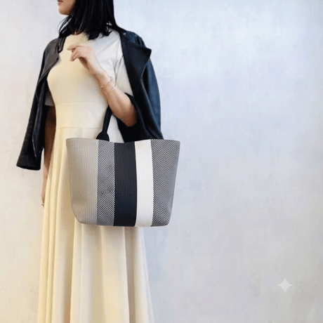 【数量限定】sasicco レイトート グレー | 三河木綿 刺子織 | タネイ | 柔道着のカバン | ray tote | gray