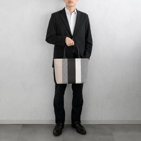 【数量限定】sasicco レイトート グレー | 三河木綿 刺子織 | タネイ | 柔道着のカバン | ray tote | gray