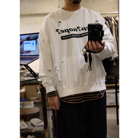 YENOPE イエノープ "DAMAGE SWEAT"