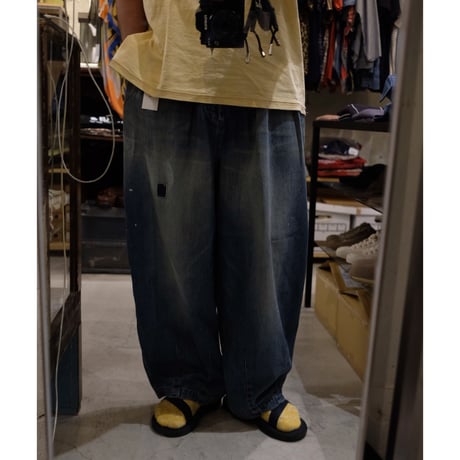 HARVESTY ハーベスティー""Remake-Denim Circus Pants"