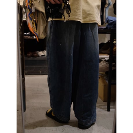 HARVESTY ハーベスティー""Remake-Denim Circus Pants"