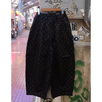 HARVESTY ハーベスティー"DOT PRINT STRETCH CINOS CIRCUS PANTS"