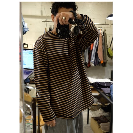 PERS PROJECTS パースプロジェクト "ALEX L/S TEE “border”