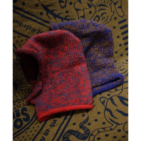 SUBLIME  サブライム"HAND KNIT MIX BALACLAVA"