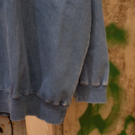 HARVESTY ハーベスティ""KNITTING DENIM SWEAT"